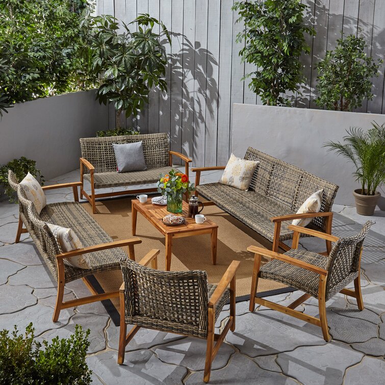 10 seater discount wicker outdoor setting